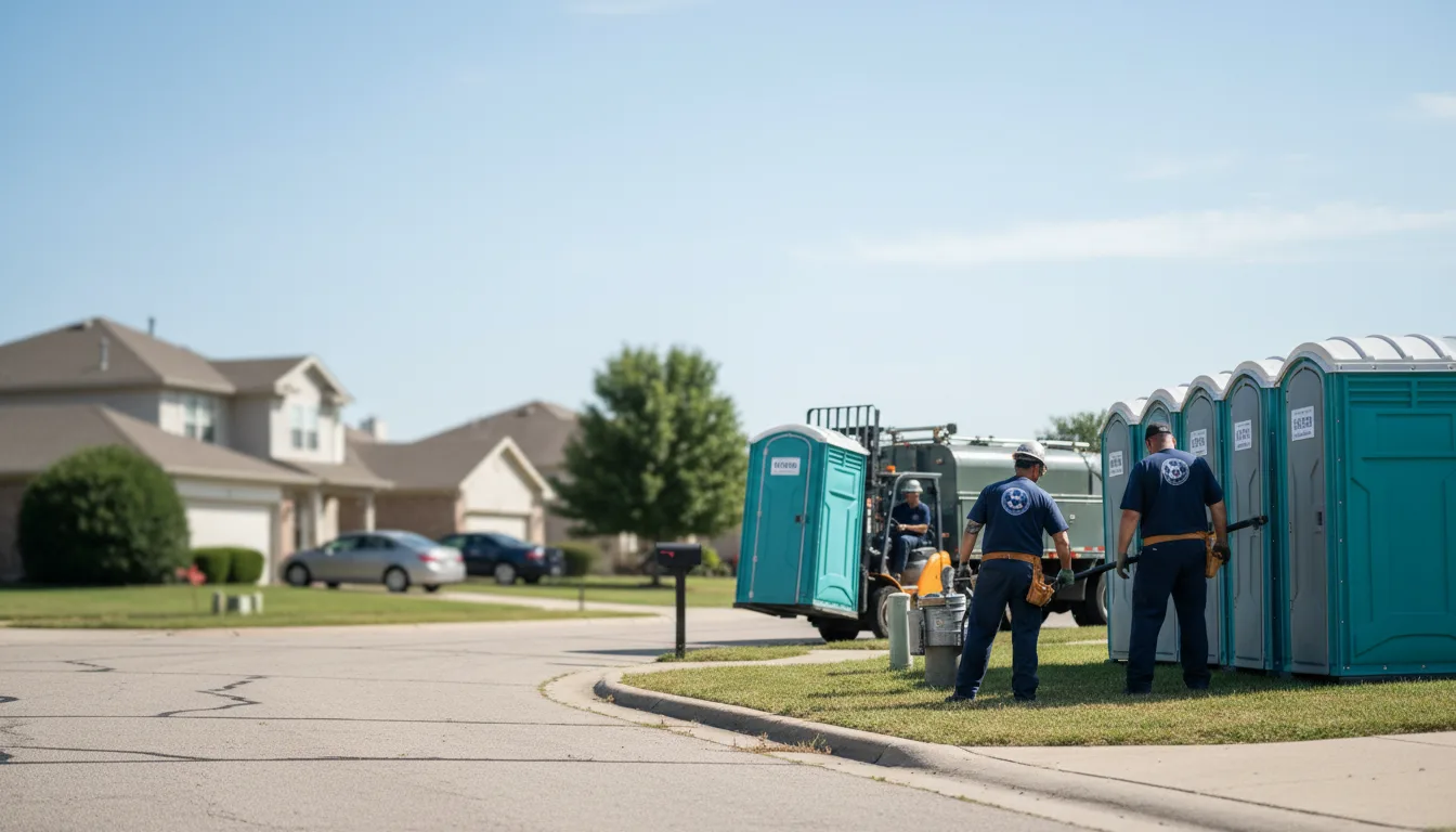 Porta Potty Rental in Aurora, IN near me